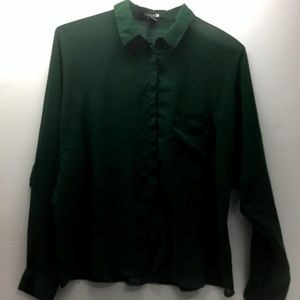 Forever 21 sheer blouse